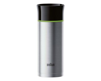 Braun Thermobecher BRSC001, Edelstahl, 330 ml, Thermal Mug, auslaufsicher