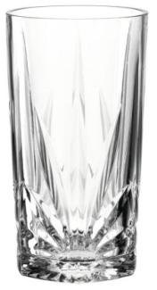 Leonardo Trinkglas Capri, Wasserglas, Saftglas, Kalk-Natron Glas, Klar, 530 ml, 022778