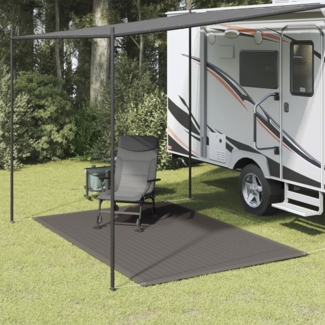 vidaXL Zeltteppich 250 x 200 cm Anthrazit 91259