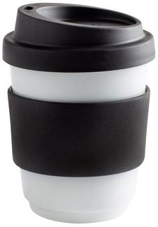 KAHLA Coffee-to-go-Becher Fillit Becher + Trinkdeckel, 1-tlg, Porzellan, Made in Germany