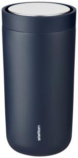 Stelton Thermobecher To Go Click, Edelstahl, Kunststoff, Soft Deep Ocean, 400 ml, 685-44