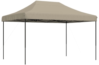 vidaXL Partyzelt Faltbar Pop-Up Taupe 410x279x315 cm 4005010