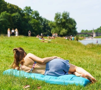 Westmann Tragbare Sitzmatte Lounger | Petrol |