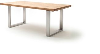Esstisch Ausziehtisch Dayton | Wildeiche massiv | 180x100