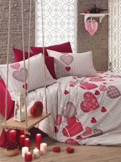 ROLFNERS Bettwäsche, Rot, 135x200 cm, 155x220 cm, 200x200 cm, 200x220 cm, 220x240 cm Baumwolle