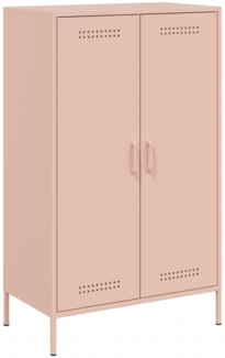 vidaXL Highboard Rosa 68x39x113 cm Stahl 842965