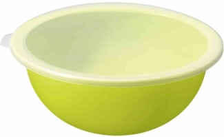 Schüssel mit Deckel Caruba 4,8 l grün Salatschüssel Küchenschüssel Rührschüssel