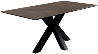 Ausziehtisch Biblis-System / The Big System, Schwarz, 160 x 78 x 90 cm