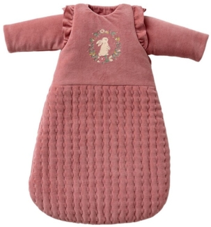 vertbaudet Babyschlafsack Baby Winterschlafsack VERZAUBERTER HASE mit Volant, Winterschlafsack, 3 TOG