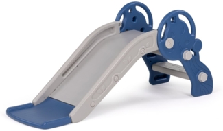 Chipolino Kinderrutsche Baum 116 cm Rutschlänge Stufen Basketballkorb wetterfest blau