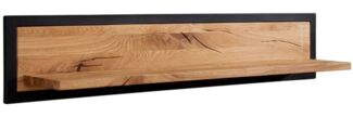 Wandregal Wildeiche 120x22x24 natur geölt VILLANDERS #116