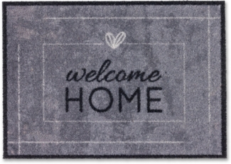 ASTRA Fußmatte Deco Brush 1630, rechteckig, Höhe: 7 mm, Schmutzfangmatte, mit Spruch, In -und Outdoor geeignet