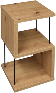 Regal Elga 33x33x65 Bücherregal Standregal asteiche 14808