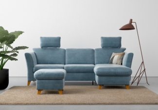 Home affaire Ecksofa Trelleborg L-Form, wahlweise mit Bettfunktion und Bettkasten, inkl. Federkern-Polsterung