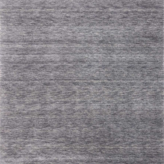 Morgenland Gabbeh Teppich - Softy - Uni - quadratisch - 150x150 - Grau