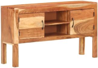 vidaXL Sideboard 116x30x66 cm Akazie Massivholz 320476