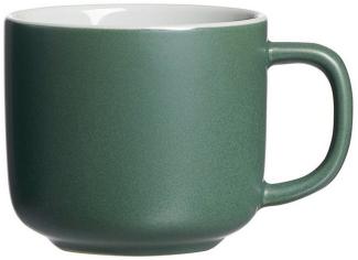 Ritzenhoff & Breker Kaffeetasse Jasper, Teetasse, Kaffee Tasse, Becher, Steinzeug, Grün, 240 ml, 420517