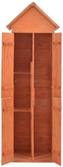 vidaXL Garten-Geräteschuppen 71x60x213 cm Holz 170649