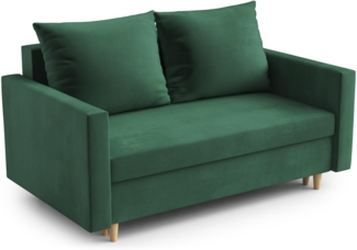 AX LIVING Boxspringbett 180x200 mit Bettkasten Vendio in Braun