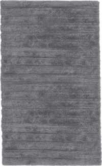Heckett and Lane Badematte 1 Badematte 70x120 cm 100% Baumwolle Antraciet
