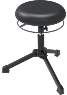 meychair Hocker 9750 A23-TG-KL Dreibein schwarz