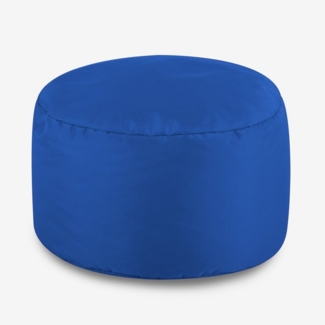 Bean Bag Bazaar Sitzpuff, Wasserabweisend, Fußhocker XL Sitzpouf Outdoor, Puff Hocker Groß, Sitzsack Hocker, Sitzkissen