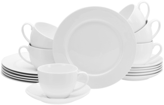 CreaTable Kaffeeset 'Fleur Royal' 18-teilig