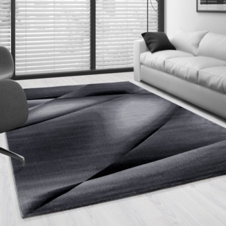 SIMPEX24 Designteppich Abstrakt Design, Läufer, Höhe: 12 mm, Modern Kurzflor Teppich Wohnzimmer Abstrakt Design Pflegeleicht