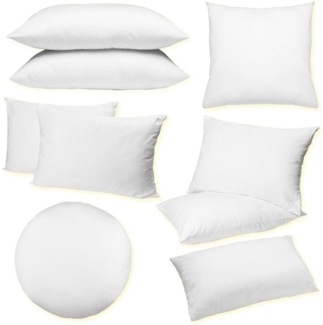 Arsvita Füllkissen Kissenfüllung mit Feder,Polyester Füllung Ø 60 cm Polyesterfüllung