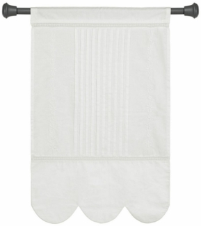 Mirabeau Scheibengardine Scheibengardine Wistelle weiß