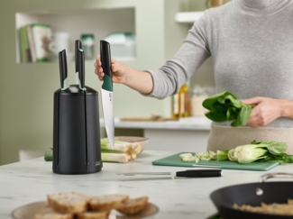Joseph Joseph Elevate 5-teiliges Messer-Set mit Drehständer