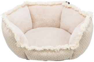 TRIXIE Tierbett Bett Boho beige für Hunde