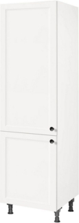 nobilia® Hochschrank "Cascada", Ausrichtung wählbar, mit zwei Türen, vormontiert, Breite/Höhe: 60/216,6 cm