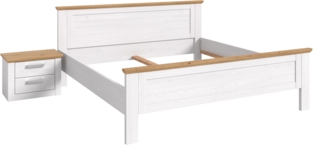 Bettanlage (B/H/T: 245x90x209 cm) in Sibiu Lärche Nachbildung