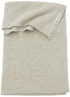 Babydecke 115 Sand Melange, Meyco Baby, 75x100cm