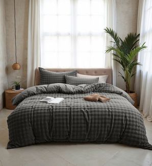 Sitheim-Europe Bettwäsche Bettwäsche-Set Bettbezug Pom Pom, 2 teilig