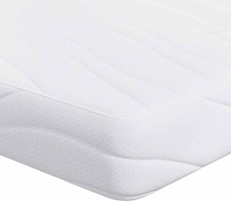 vidaXL Matratze Weiß 200 x 200 cm Gel-Speicherschaum 4106321