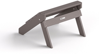 HOME DELUXE Hocker FAREA – Grau