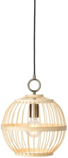 Halo Design 746712 Pendelleuchte Stockholm Nordic Edition 30cm Natur