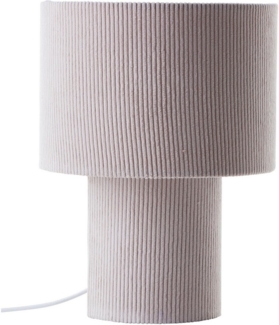 LeGer Home by Lena Gercke Tischleuchte Kathleen Cordleuchte, ohne Leuchtmittel, Cordstoff, H 30 cm, Ø 23 cm, E27, Cord, Stoffleuchte, Tischlampe