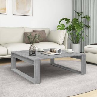 Couchtisch Grau Sonoma 100 x 100 x 35 cm Holzwerkstoff [816000]