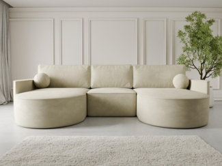 Compleo Ecksofa U Form MORENO, Couch U form, Designer Ecksofa, Breite: 310 cm