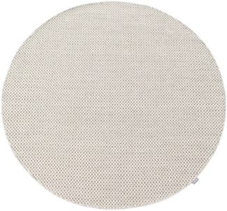 Morgenland Kelim Teppich - Trendy - Bohemian - rund - 200 x 200 - Anthrazit