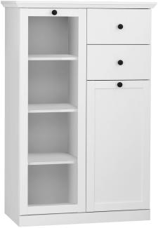 Highboard Baxter in weiß 81 cm