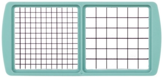 Genius Gemüsemesser Nicer Dicer Plus Messereinsatz, 6 x 6, 12 x 12 mm