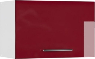 Vicco Hängeschrank Fame-Line, Bordeaux Hochglanz/Weiß, 60 x 40 cm Flach
