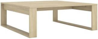 Couchtisch, Sofatisch Sonoma-Eiche 100 x 100 x 35 cm Holzwerkstoff