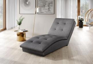 Wohnideebilder Doro Grau Chaiselongue CH-DOR-04VER