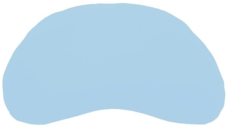 DUKAL Kissenbezüge Tempur Curve / Sonata, passend für Größe S und M, (1 Stück), aus hochwertigem Doppel-Jersey, mit Reißverschluss, Made in Germany