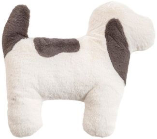 Magma Heimtex Dekokissen BELLO, 40 x 34 cm, Beige, Fellimitat